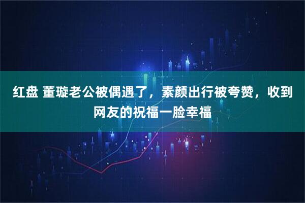 红盘 董璇老公被偶遇了，素颜出行被夸赞，收到网友的祝福一脸幸福
