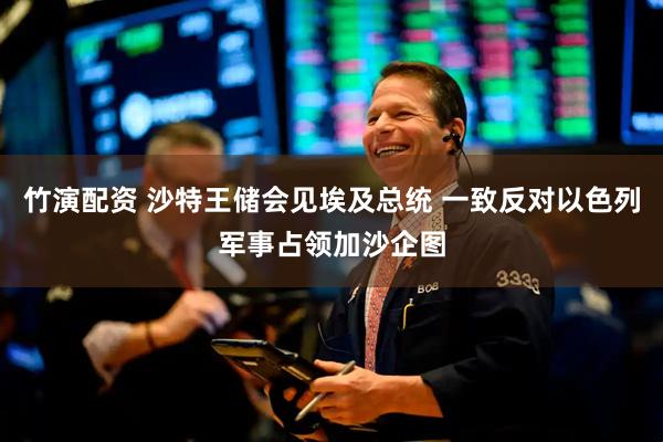 竹演配资 沙特王储会见埃及总统 一致反对以色列军事占领加沙企图
